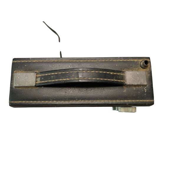 Vintage Midland International Two Band Solid State AM FM Portable Radio Black - Picture 5 of 11